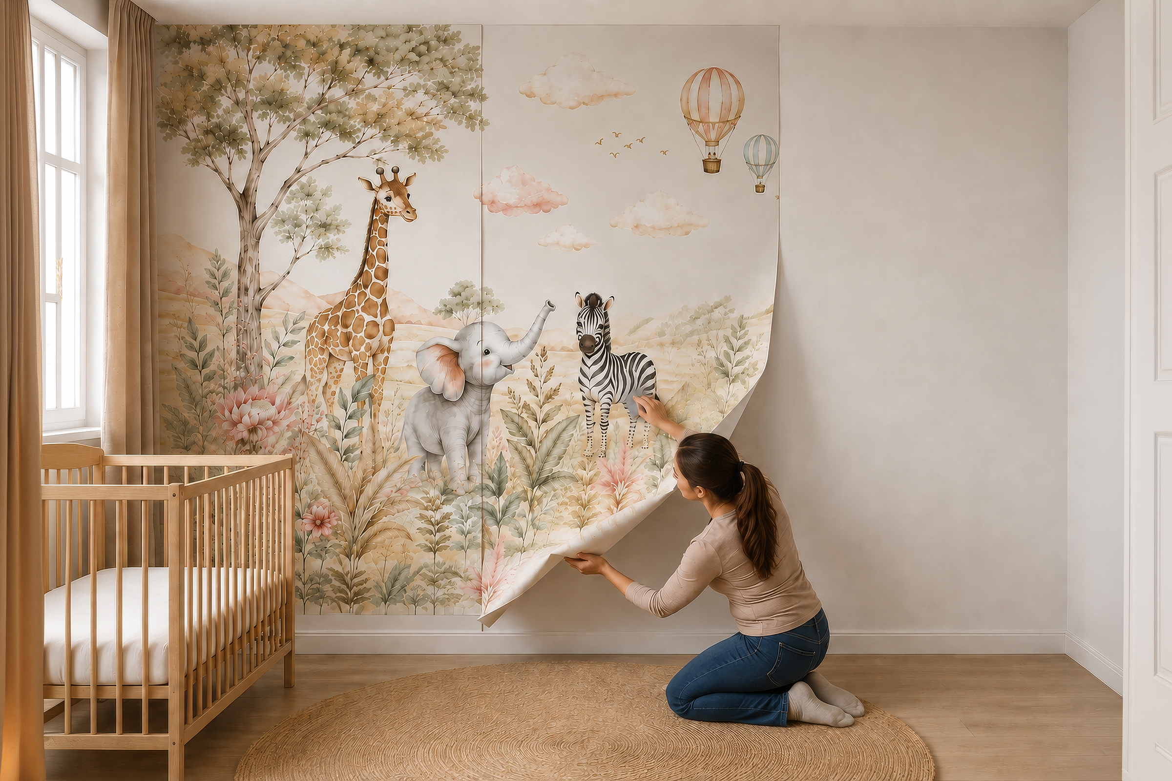 Montaj canvas autoadeziv Dezeo Decor
